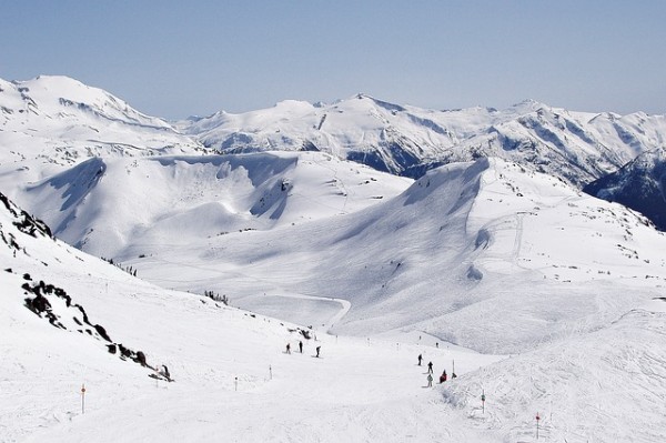 Whistler skiing